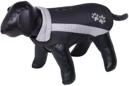 Nobby SABI reflexní obleček pro psa černo-šedá 26cm