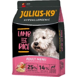 JULIUS K-9 HighPremium 3kg ADULT Hypoallergenic LAMB&Rice