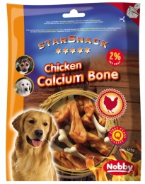 Nobby StarSnack Chicken Calcium Bone kalciová kost s kuřetem 375g