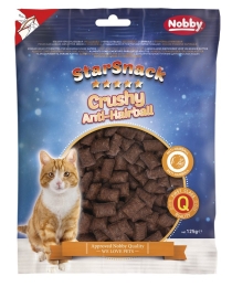 Nobby StarSnack Cat Crushy Anti-Hairball křupavé polštářky 125g