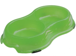Nobby plastová dvojmiska zelená 2 x 325ml