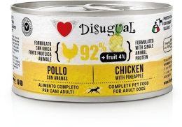 Disugual Fruit Dog Single Protein Kuře s ananasem konzerva 150g