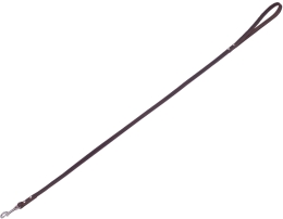 Nobby kožené vodítko TABIL vel. L-XL 1m / 18mm hnědá