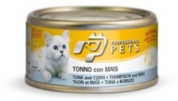 Professional Pets Naturale Cat konzerva tuňák, kukuřice 70g