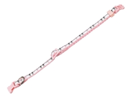 Nobby Tartan obojek 13-20cm růžová