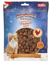 Nobby StarSnack Cat Chicken Rolls pamlsky 180g