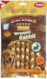 Nobby StarSnack BBQ Wrapped Rabbit pamlsky králík 113g