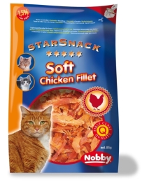 Nobby StarSnack pamlsky pro kočku sušené kuřecí kousky 85g