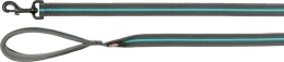 Vodítko FUSION , extradlouhé, L-XL: 1.80 m/25 mm, grafit/oceán