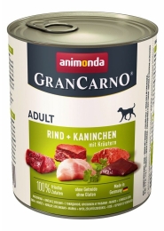 GRANCARNO Adult - králík + bylinky 800g