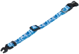 Nobby obojek maskáčový CAMOUFLAGE 13-20 cm modrá
