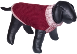 Nobby psí svetr FARGO červená 48cm