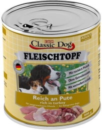 Classic Dog Fleischtopf Adult krůtí 800g