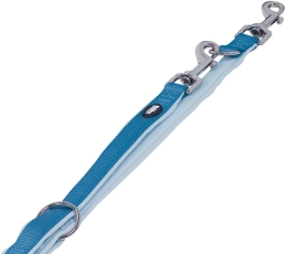 Nobby CLASSIC PRENO vodítko neoprén L/XL 200cm světle modrá