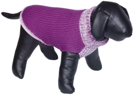 Nobby psí svetr FARGO růžová 20cm