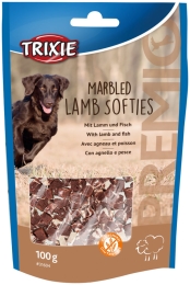PREMIO Marbled Lamb Softies, kostičky s jehněčím, 100g