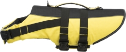 Life Vest plavací vesta pro psa L 55 cm: 50-80 cm, do 36kg žluto/černá