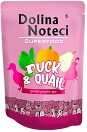 DOLINA NOTECI SUPERFOODS kachna a křepelka pro psy 300 g