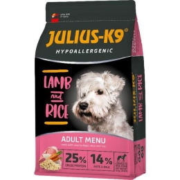 JULIUS K-9 HighPremium 12+2kg ADULT Hypoallergenic LAMB&Rice
