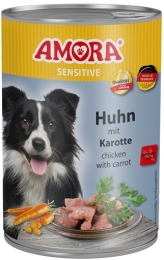 AMORA Dog Dose Sensitive kuřecí s mrkví 400g