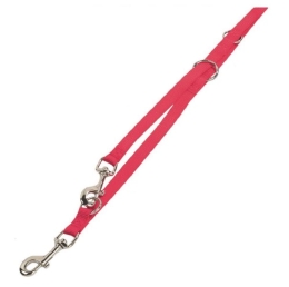 Nobby CLASSIC vodítko nylon 200cm / 20mm červená