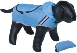 Nobby Rainy reflexní pláštěnka pro psa světle modrá 29cm