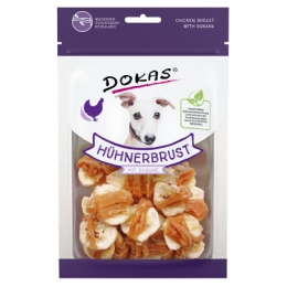 Dokas - Kuřecí prsa s banánem 70 g