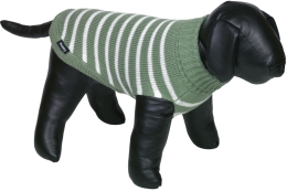 Nobby svetr pro psy PASMA pruhovaná zelená 20cm