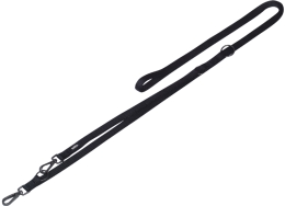 Nobby CLASSIC COMFORT vodítko nylon černá S-M 3m 20mm