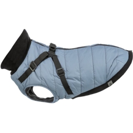 Obleček PONTIS - vesta s postrojem, modrošedá, M: 45cm, hruď: 64-68cm, krk: 48cm