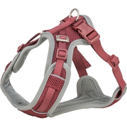 FlexMesh Premium postroj, široký střih, sangria, L: 63-92 cm/ 25 mm