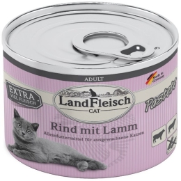 Landfleisch Cat Adult Pastete hovězí, jehněčí 195g