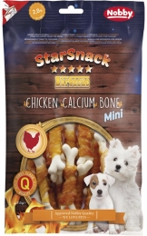 Nobby StarSnack BBQ Mini kalciová kostička s kuřetem 7cm / 70g