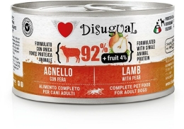 Disugual Fruit Dog Single Protein Jehněčí s hruškou konzerva 150g