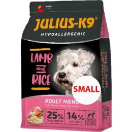 JULIUS K-9 HighPremium 3kg ADULT SMALL Hypoallergenic LAMB&Rice