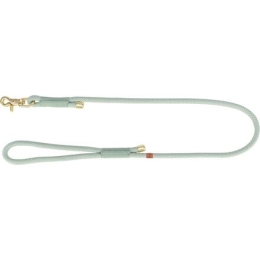 Soft Rope kulaté tkané vodítko, S-XL: 1.00 m/ 10 mm, šalvěj/máta