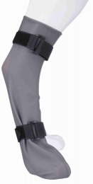 Ochranná silikonová ponožka, XL: 12 cm/45 cm, šedá