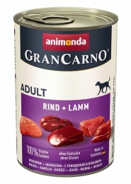 GRANCARNO Adult - hovězí, jehněčí 400g