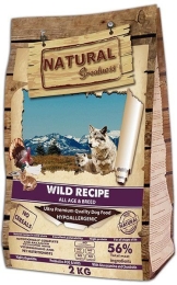 Natural Greatness Wild Recipe All B./kachna,krůta,kuře/ 2 kg