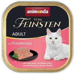 ANIMONDA paštika ADULT - krůtí srdíčka pro kočky 100g