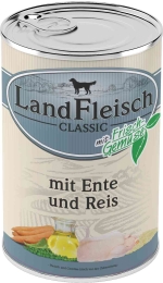 Landfleisch Dog Classic kachna s rýží 400g