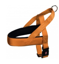 Postroj PREMIUM COMFORT 60-76cm/40mm (L),  - měděný oranžový - DOPRODEJ