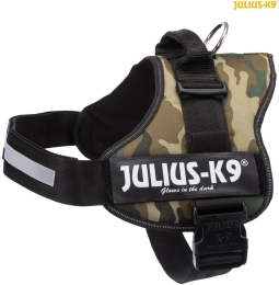 Julius-K9 silový postroj 3/XL 82-118 cm,  - maskáčová