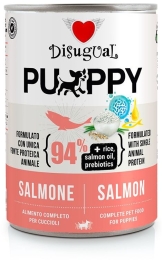 Disugual Dog Single Protein Puppy Losos konzerva 400g