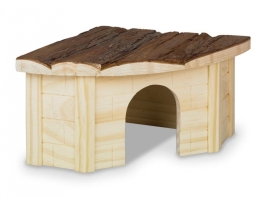 Nobby Woodland Gordi domek pro hlodavce dřevo 22 x 22 x 13 cm