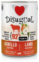 Disugual Fruit Dog Single Protein Jehněčí s hruškou konzerva 400g