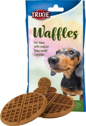 Wafle s kuřecím masem, ø 7 cm, 3 ks / 100 g