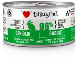 Disugual Dog Single Protein Králík konzerva 150g