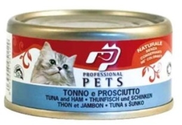 Professional Pets Naturale Cat konzerva tuňák a šunka 70g