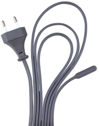 Topný kabel, silicon, jednošňůrový 25 W/4,50 m (RP 2,90 Kč)